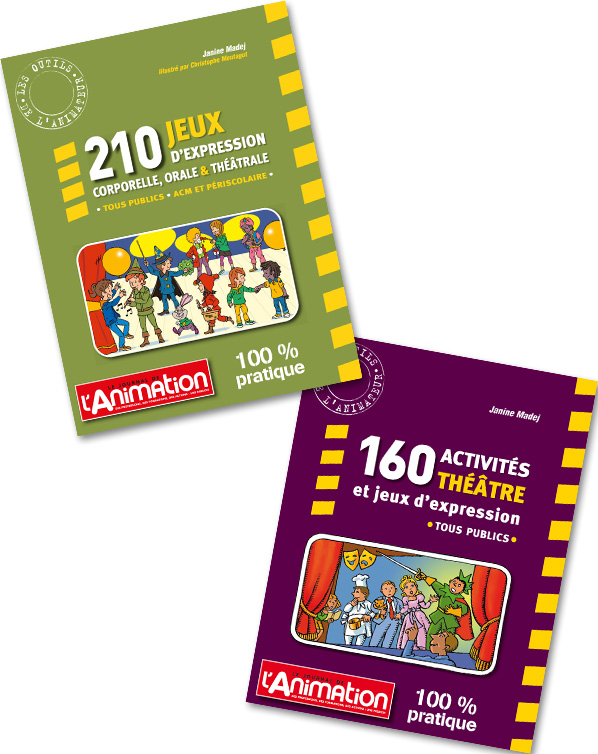 Pack 210 jeux d'expression + Théâtre et jeux d'expression